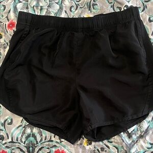 Athletic Works Women's Jet Black Sports Shorts